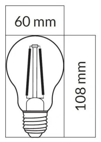 LED žiarovka E27 Filament 10,5W