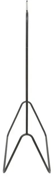 Stojan na šaty Compactor FYN 80 x 41 x 147 cm, čierna