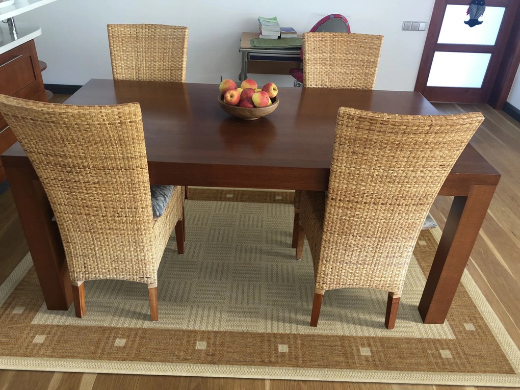 Oriental Weavers, Kusový koberec Sisalo / DAWN 879 / J84D (634D), 66x120, béžová, chodba / predsieň