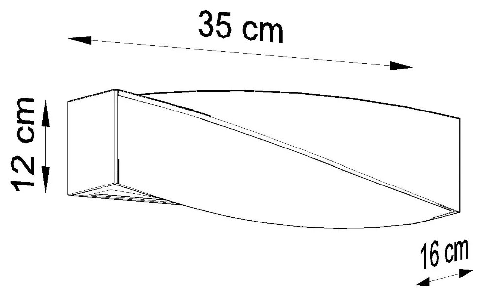 Sollux Lighting Nástenné keramické svietidlo SIGMA MINI