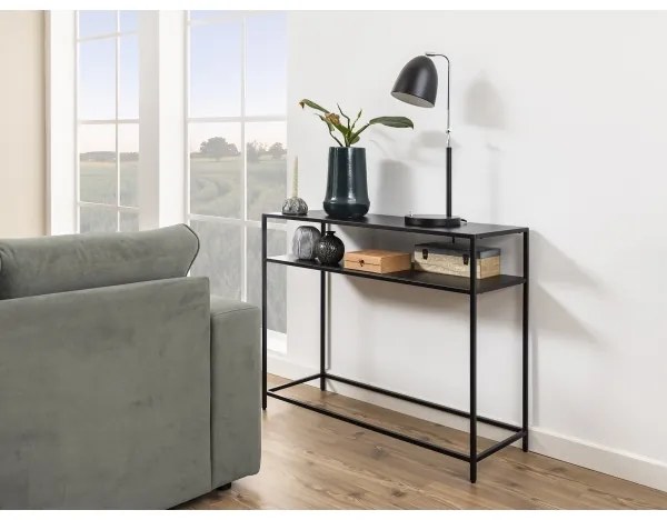 Konzolový stolík SETH čierna