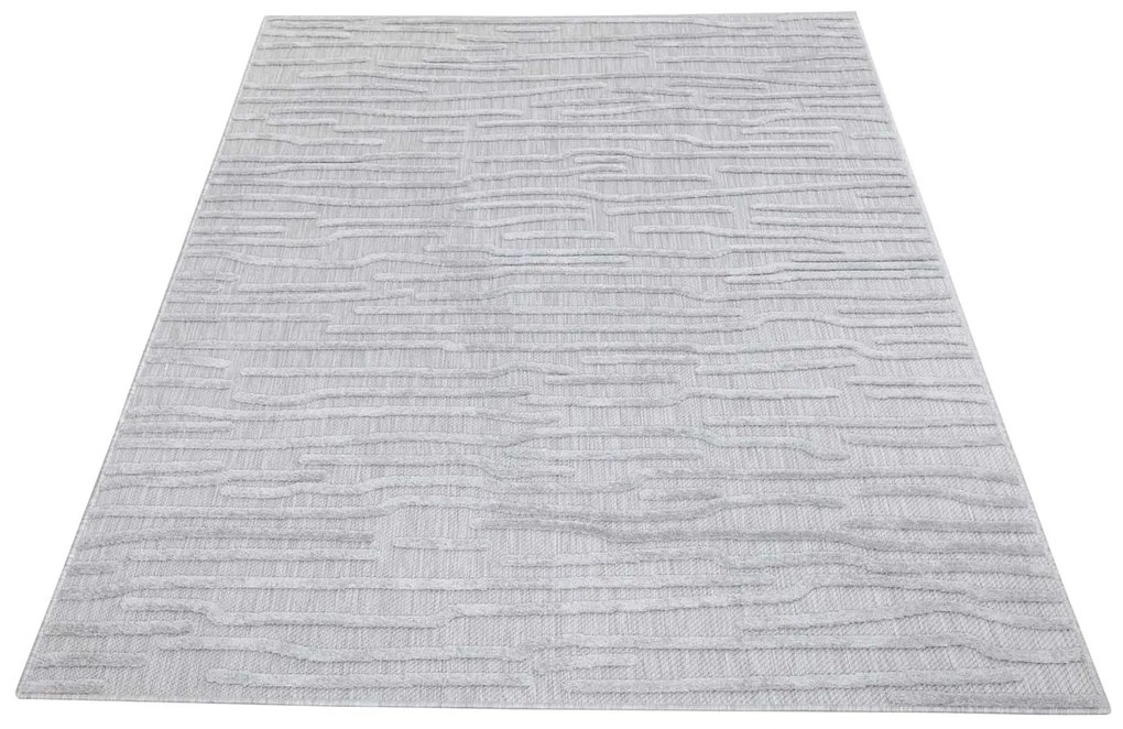 Dekorstudio Terasový koberec SANTORINI - 450 sivý Rozmer koberca: 80x150cm