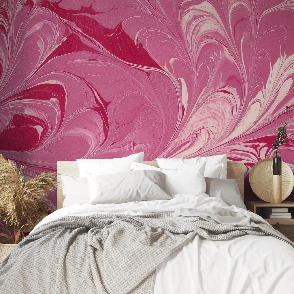 Fototapeta - Ružová abstrakcia I. (147x102 cm)