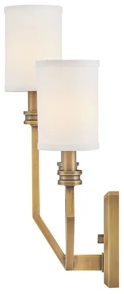 Hinkley HK-MOORE-WB3-HB - Nástenné svietidlo MOORE 3xE14/40W/230V zlaté