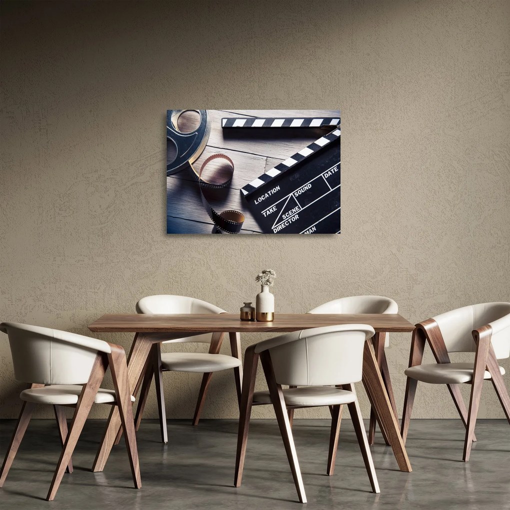Sklenený obraz - Film (70x50 cm)