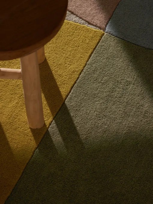 Koberec Ted Baker Westminster Savile krémový / viacfarebný kruh