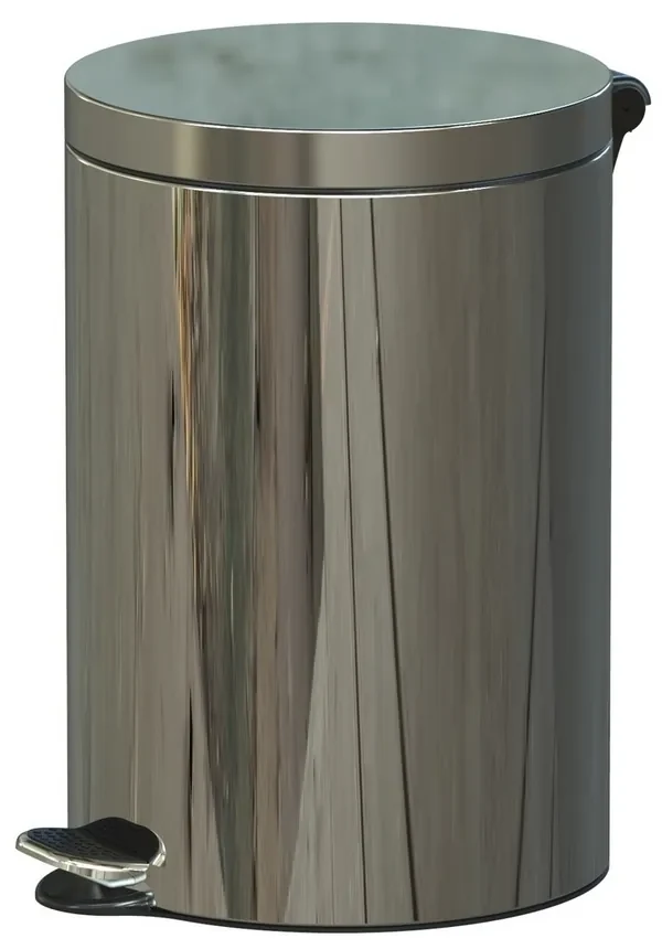 Nášľapný odpadkový kôš, 20 l, nerez