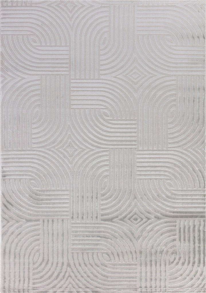 Ayyildiz, Koberec behúň Sahara 1112 Silver, 80x250, šedá, obývacia izba