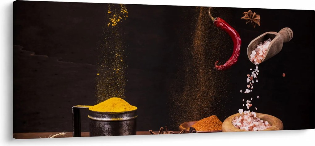 Obraz - Korenie v pohybe (120x50 cm)