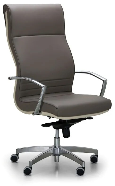 Kožené kancelárske kreslo TWIN