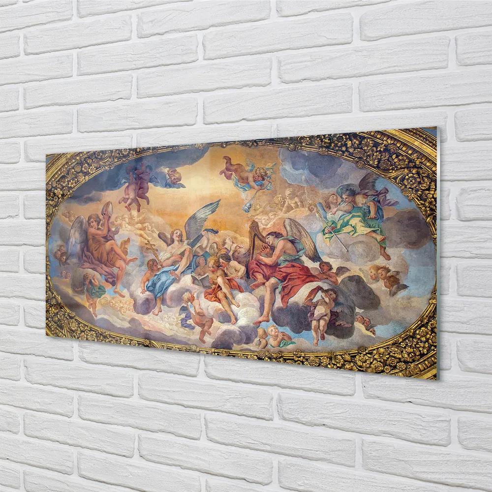 Obraz na akrylátovom skle Rím angels image 125x50 cm