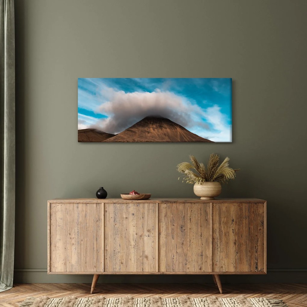 Obraz - Mrak nad vrcholkom (120x50 cm)