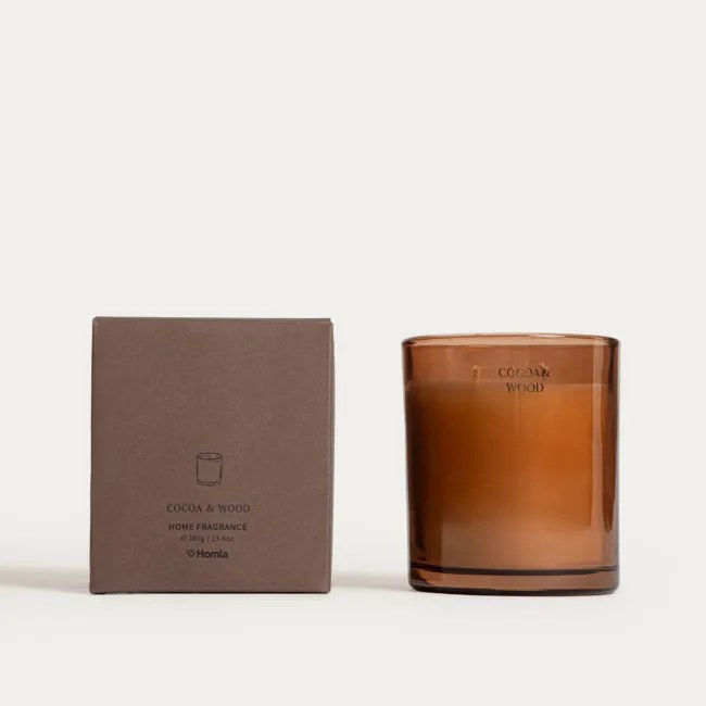 Sviečka ETERNAL Cocoa & Wood 780868