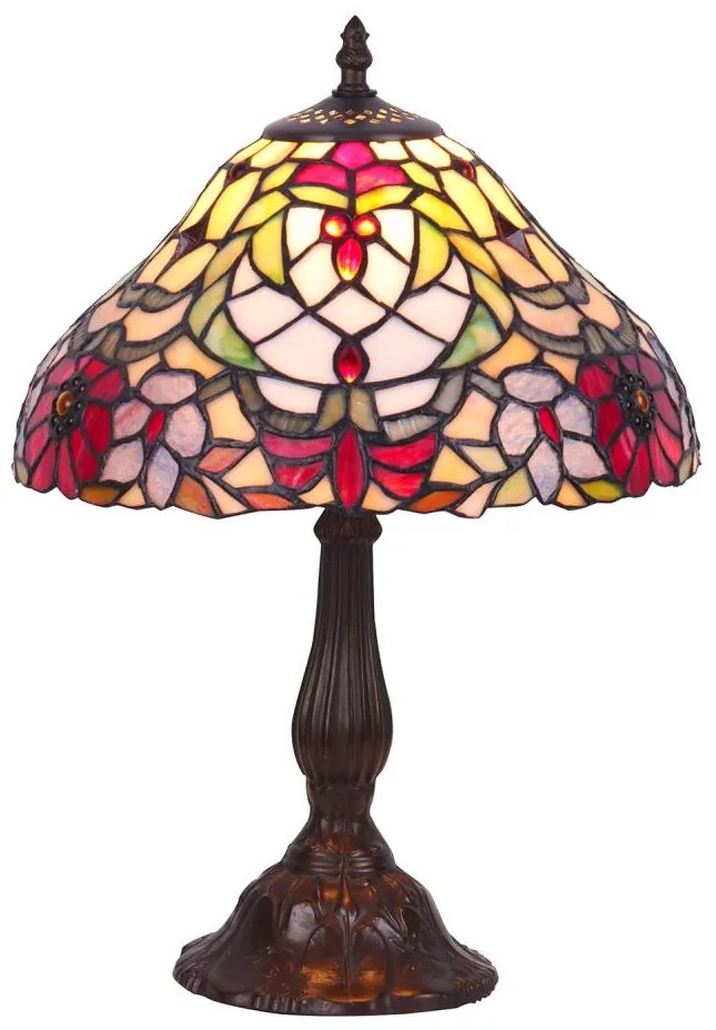 Rabalux 8090 - Tiffany vitrážová stolná lampa MIRELLA 1xE27/60W/230V