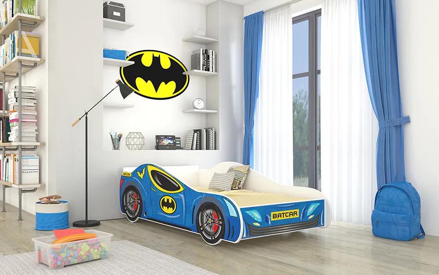 Detská posteľ 160x80 cm Batcar
