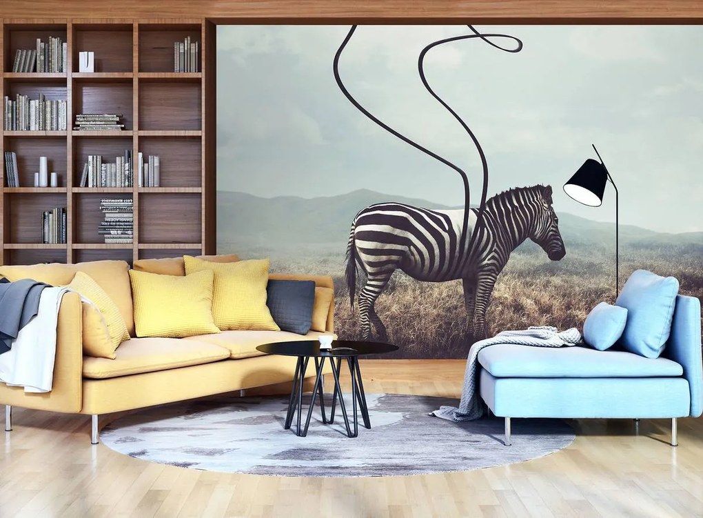 Fototapeta - Zebra (254x184 cm)