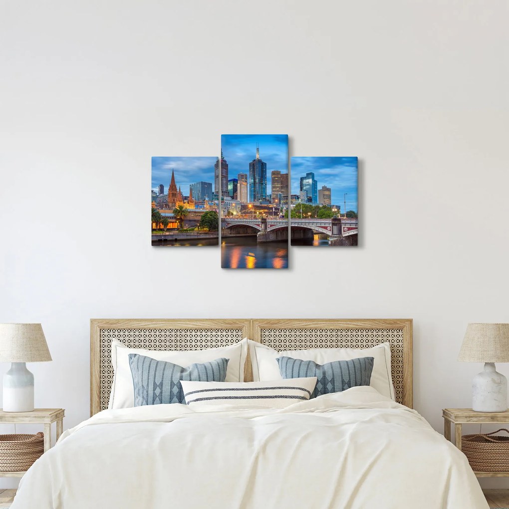 Obraz mesta Melbourne (90x60 cm)