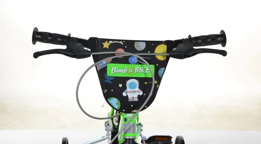 Chlapčenský bicykel Bottari BimboBike 77333 Vesmír zelená 16" 2023