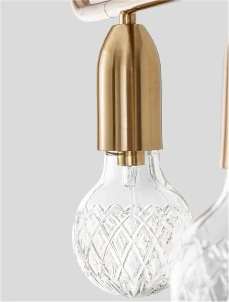 Retro luster Veda 128 mosadz