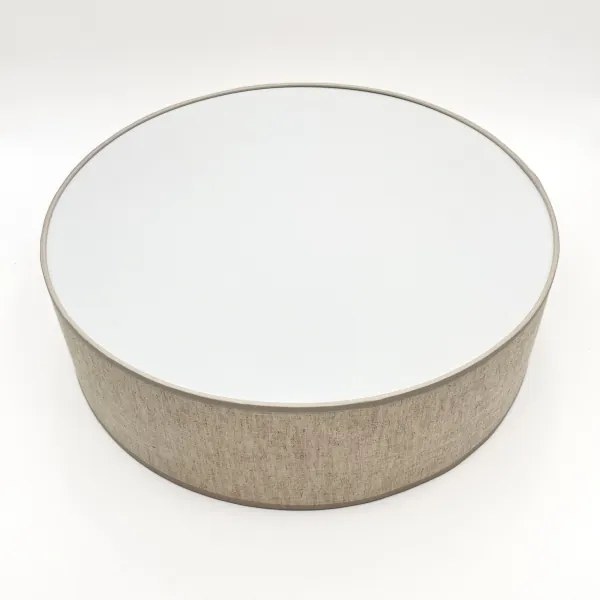 Stropné svietidlo SIRJA 2xE27/15W/230V, priemer 45 cm, béžové