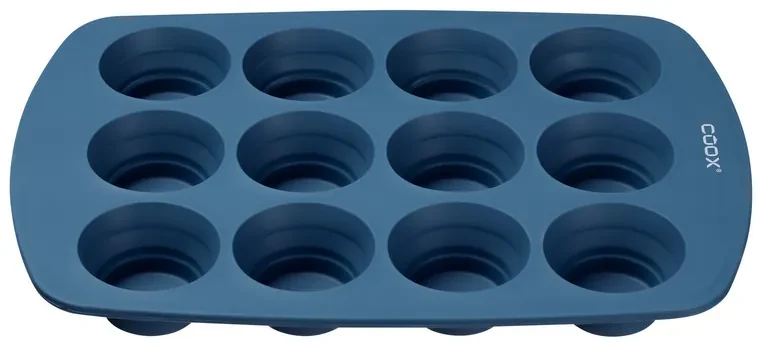 Coox Silikónová forma na muffiny (sivomodrá) (100366526)