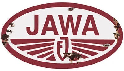 Ceduľa Jawa - logo old