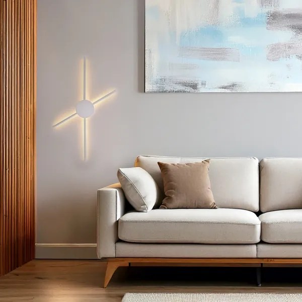 Brilagi - LED Nástenné svietidlo LUGO QUATTRO LED/16W/230V biela