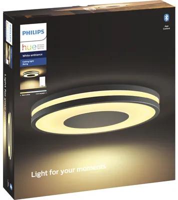 LED stropné svietidlo Philips HUE Being 22,5 W 2400lm 2200-6500K čierne s diaľkovým ovládaním