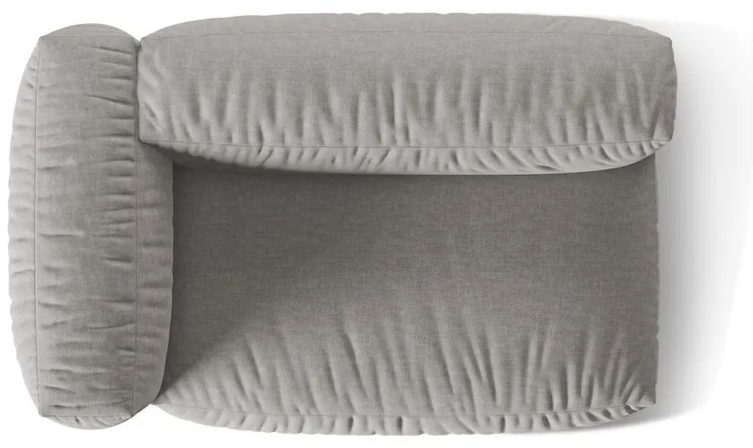 Svetlosivý modul pohovky (ľavý roh) Martina – Micadoni Home