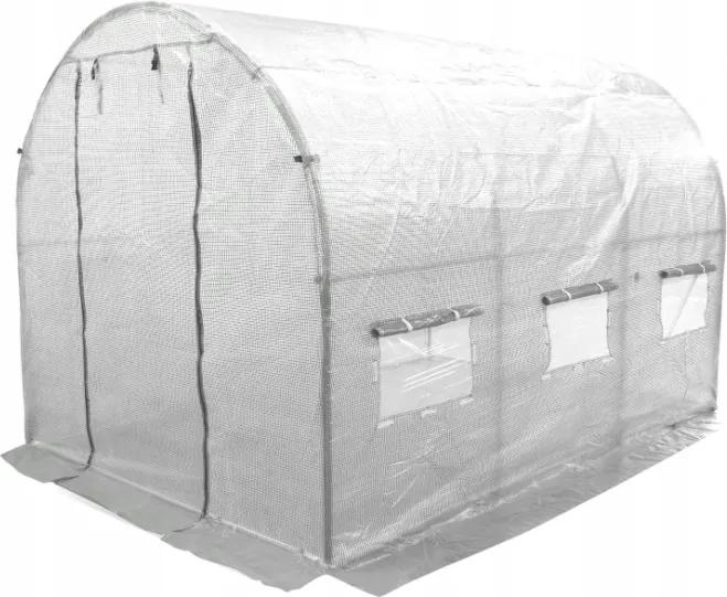 Foxigy Záhradný fóliovník BIELY 2x4m s UV filtrom STANDARD