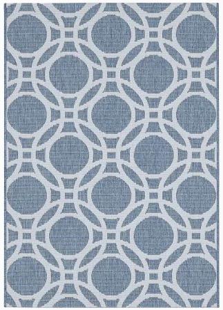 Koberce Breno Kusový koberec ADRIA 14/KSK, modrá, viacfarebná,120 x 170 cm