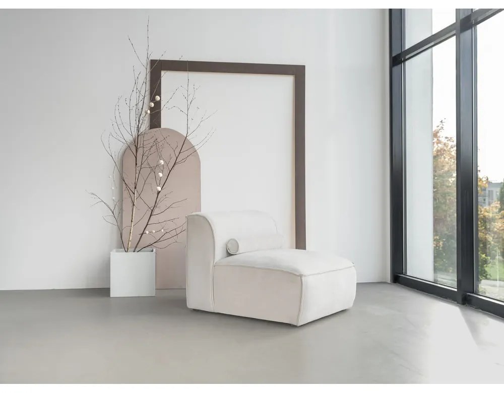 Biely modul pohovky (stredový diel) Flex Felix – Miuform