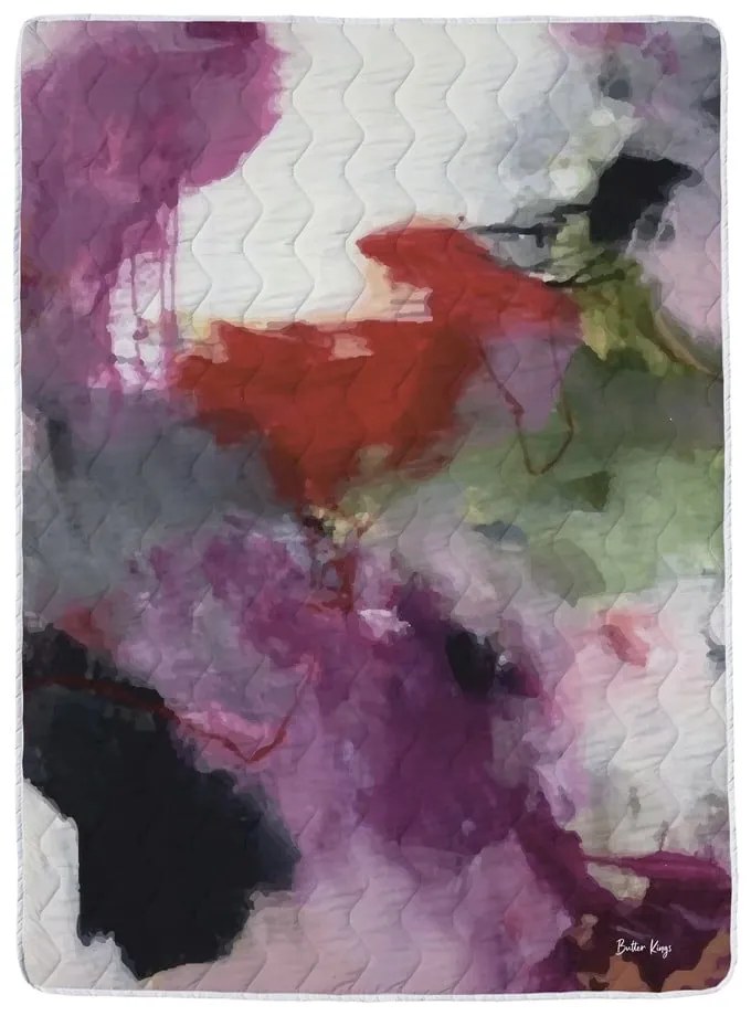 Prešívaná deka a obliečka na vankúš v súprave z bavlneného saténu 140x200 cm – Butter Kings