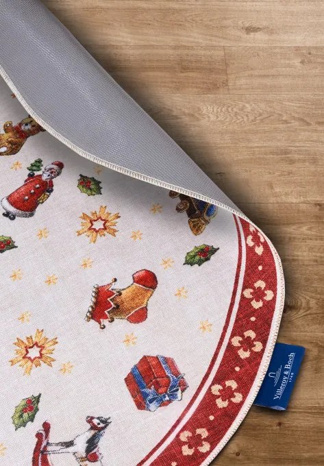Koberec Toy's Delight Villeroy & Boch červený / viacfarebný kruh