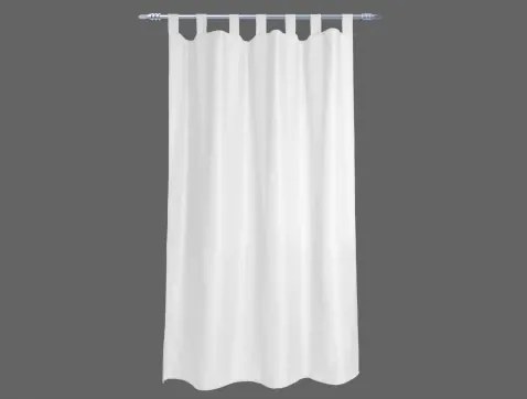 Záves Alster 140x175 cm, biely%