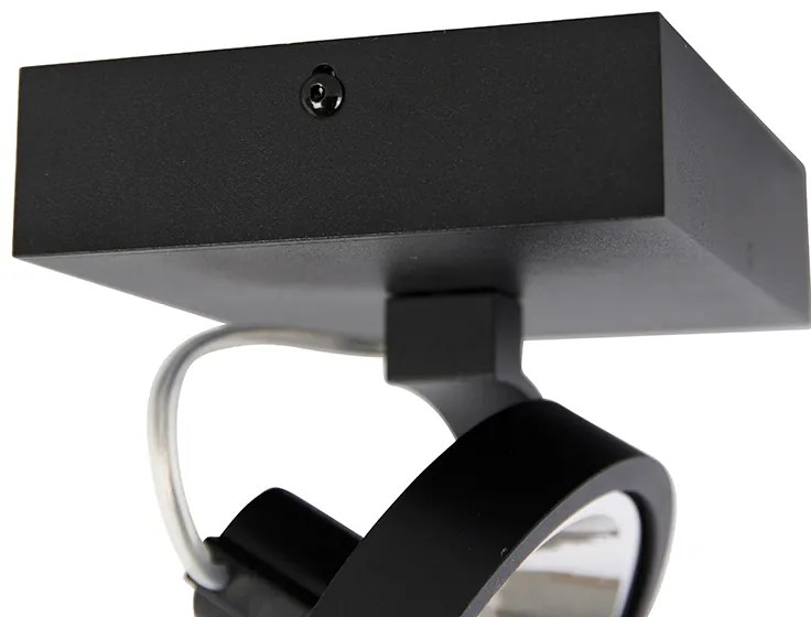 Dizajnové bodové svetlo čierne nastaviteľné - Go