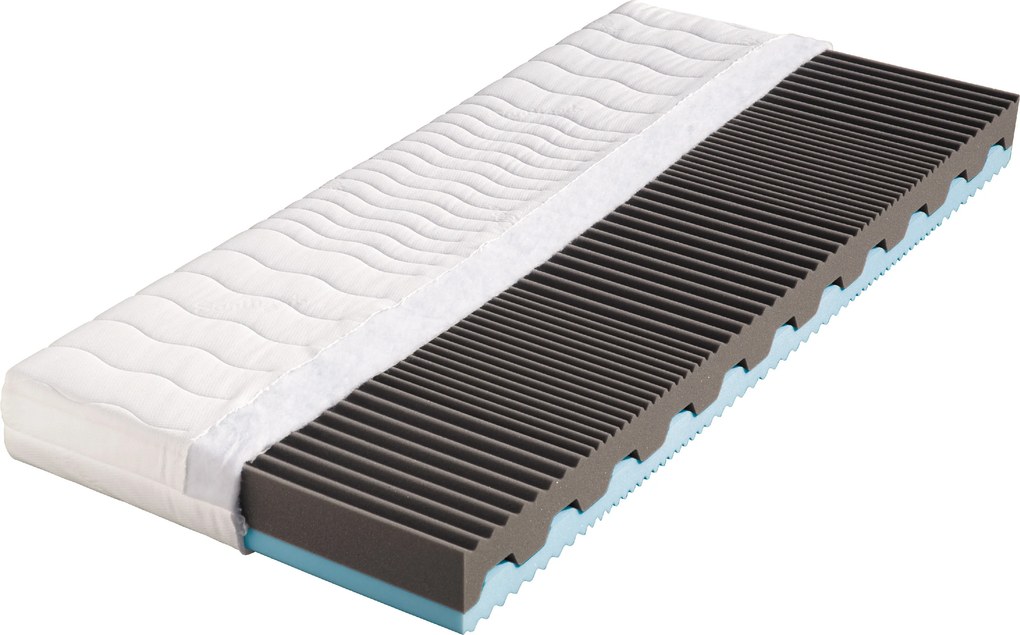 Drevočal Polyuretánový matrac Nora 1+1 zadarmo Veľkosť: 200 x 100 x 17, Poťah: SilverGuard