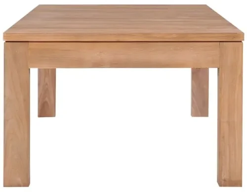 vidaXL Konferenčný stolík z teakového dreva prírodný vrch 110x60x40 cm-