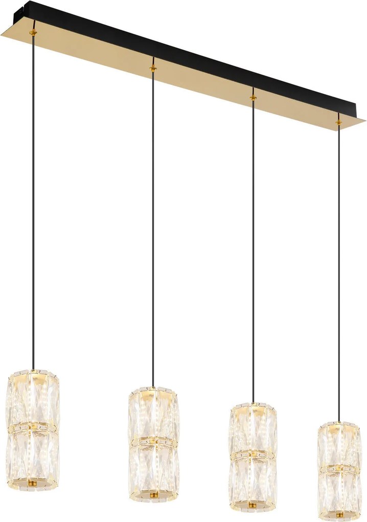 XXXLutz ZÁVESNÉ LED SVIETIDLO, 84.5/9.5/150 cm Globo - Online Only bytové doplnky - 004558359502