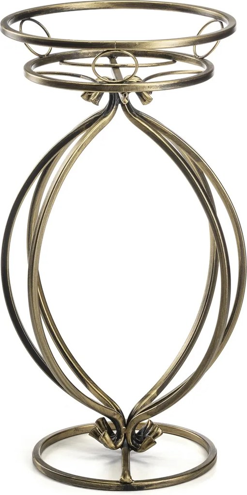 STOJAN NA KVETINÁČ VIRELLA 54X30 CM ZLATÁ