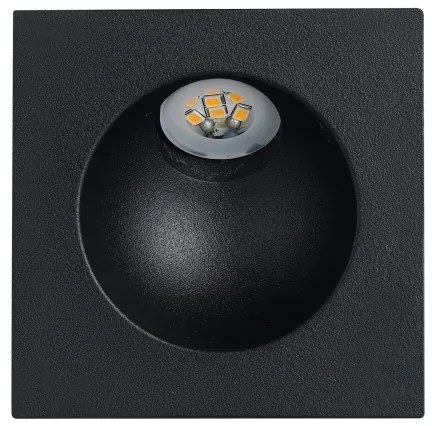 Eglo 900251 - LED Schodiskové svietidlo ZARATE LED/2W/230V 3000K čierna