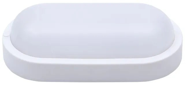 SOLIGHT LED vonkajšie prisadené svietidlo 13W/230V/910Lm/4000K/120°/IP54, oválne biele