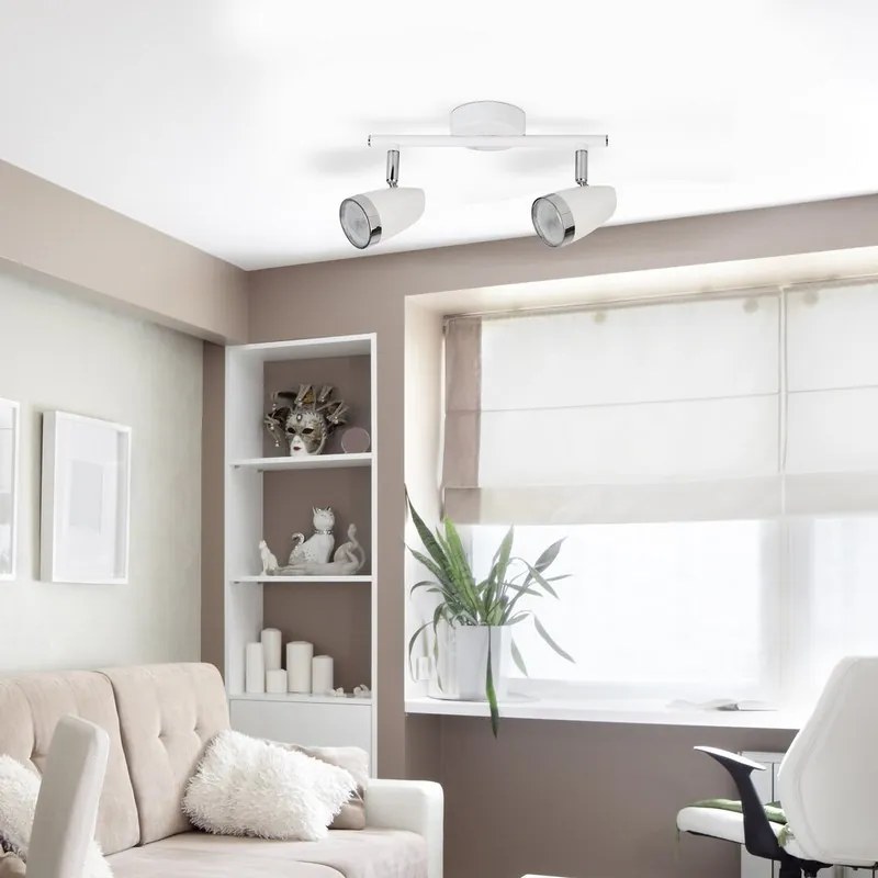 Rabalux KAREN 6667 LED stropné bodové svietidlo 2x4W | 560lm | 3000K | IP20 - biela