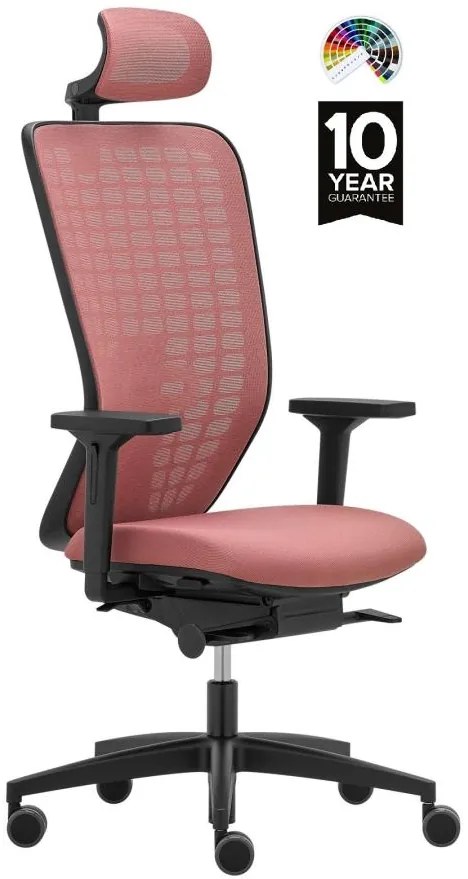 RIM -  RIM Ergonomická kancelárska stolička SPACE SP 1501 čalúnenie SILVERTEX koženka