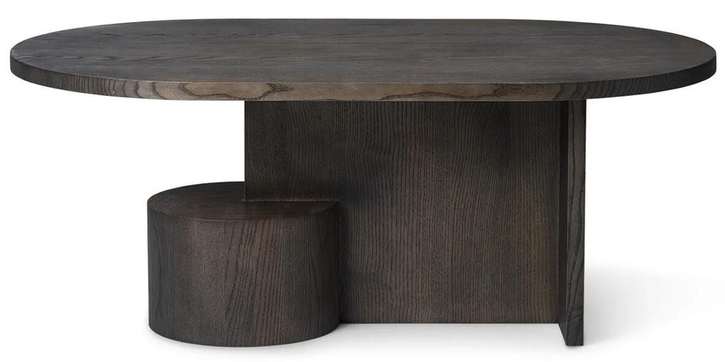 Konferenčný stolík Insert Coffee Table – čierny jaseň