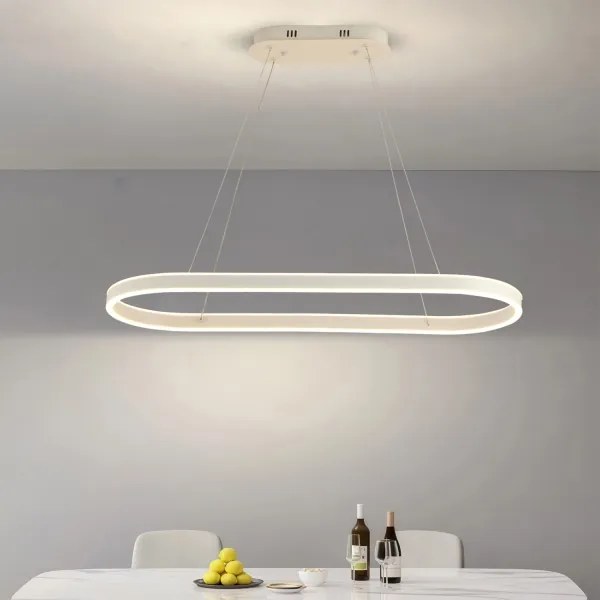 Brilagi - LED luster na lanku PONDIE LED/45W/230V 80x30 cm biela