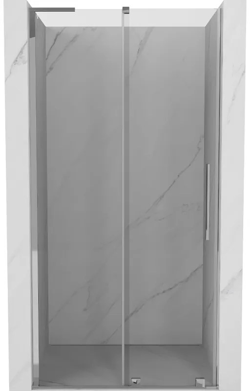Mexen Velar L, posuvné sprchové dvere do otvoru 90 cm, 8mm číre sklo, chrómová, 871-090-003-01-01