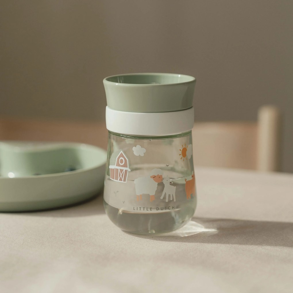 Hrnček trénovací 360 ° 300 ml 9m+ Farma