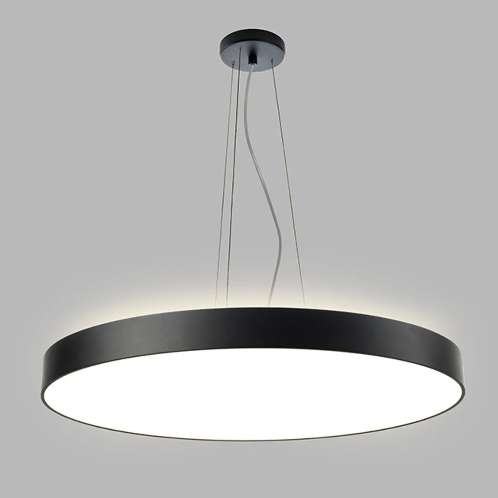 LED2 3111433DT Ringo 80 P/nz B DIM, 70+6W 3000K závesné čierne