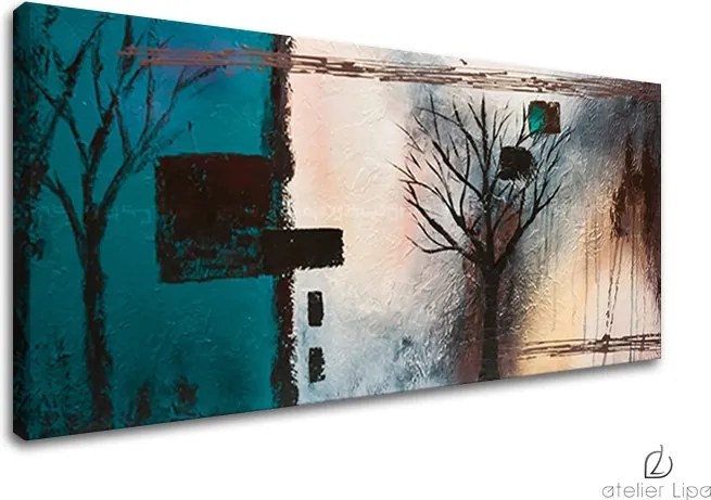 Autorská reprodukcia na plátne STROMY XOBDO097D1